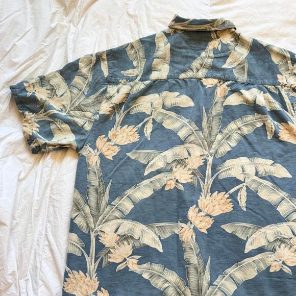 Jamaica Jaxx Vintage hawaiian silk button up shirt MD relaxed coastal resort - Picture 7 of 8